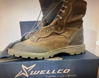 US Military Wellco E163 USMC RAT Temperate Weather Combat Boots
