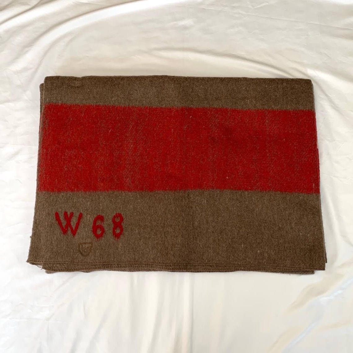 Genuine Swiss Army Vintage 100 Pure Wool Blanket. Etsy
