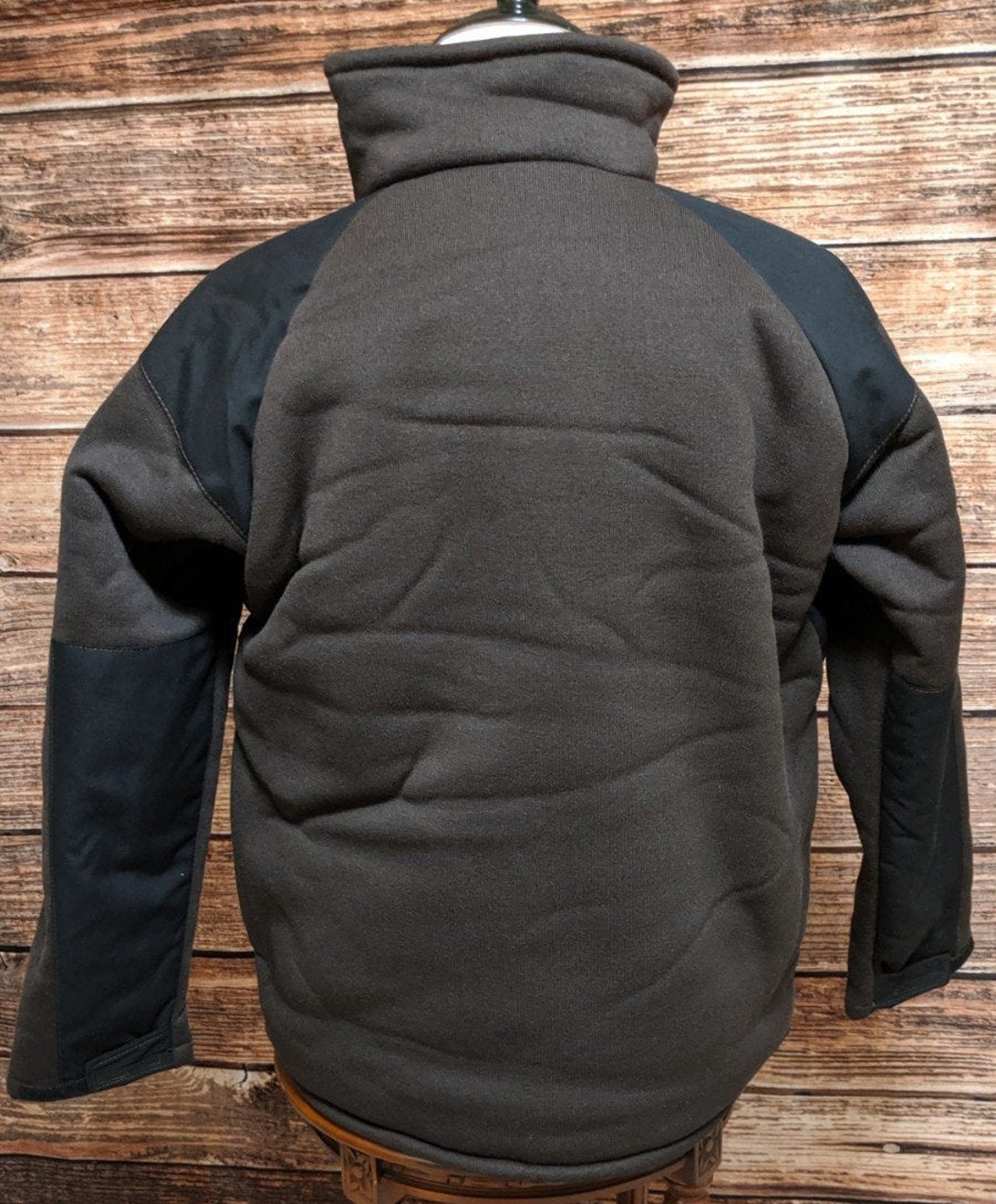 US GI Military Cold Weather Brown Bear Fleece Jacket Brand Etsy