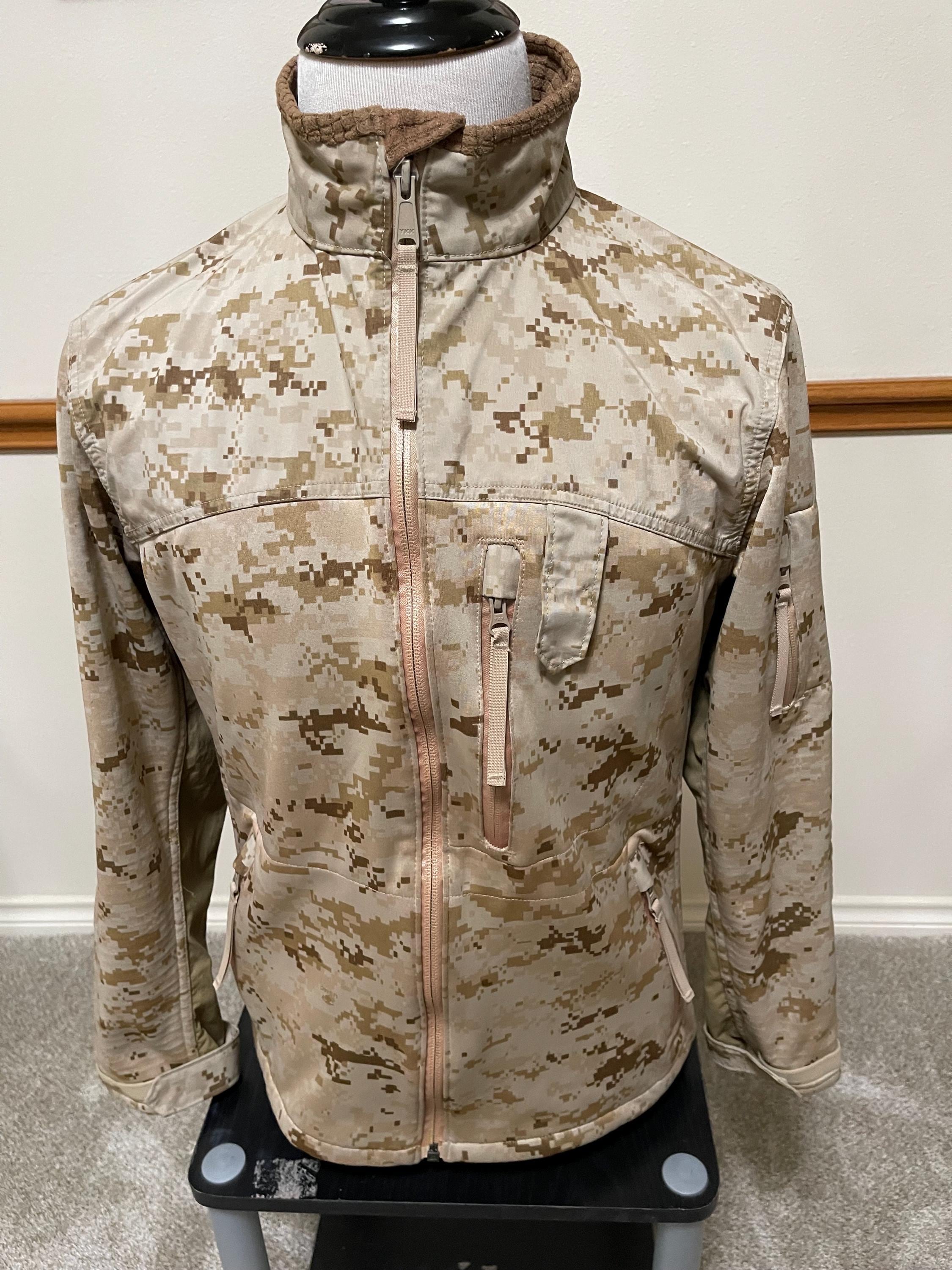USMC Apecs Cdj 180s Cold Weather Desert MARPAT Combat Jacket