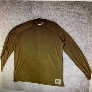 US Marines Fire resistant silk weight T- Shirt Coyote Tan / Brown Frog assorted sizes New