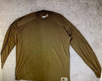 US Marines Fire resistant silk weight T- Shirt Coyote Tan / Brown Frog assorted sizes New