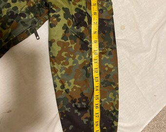 本物のヴィンテージドイツ軍フレックトラン パーカー ドイツ連邦軍迷彩