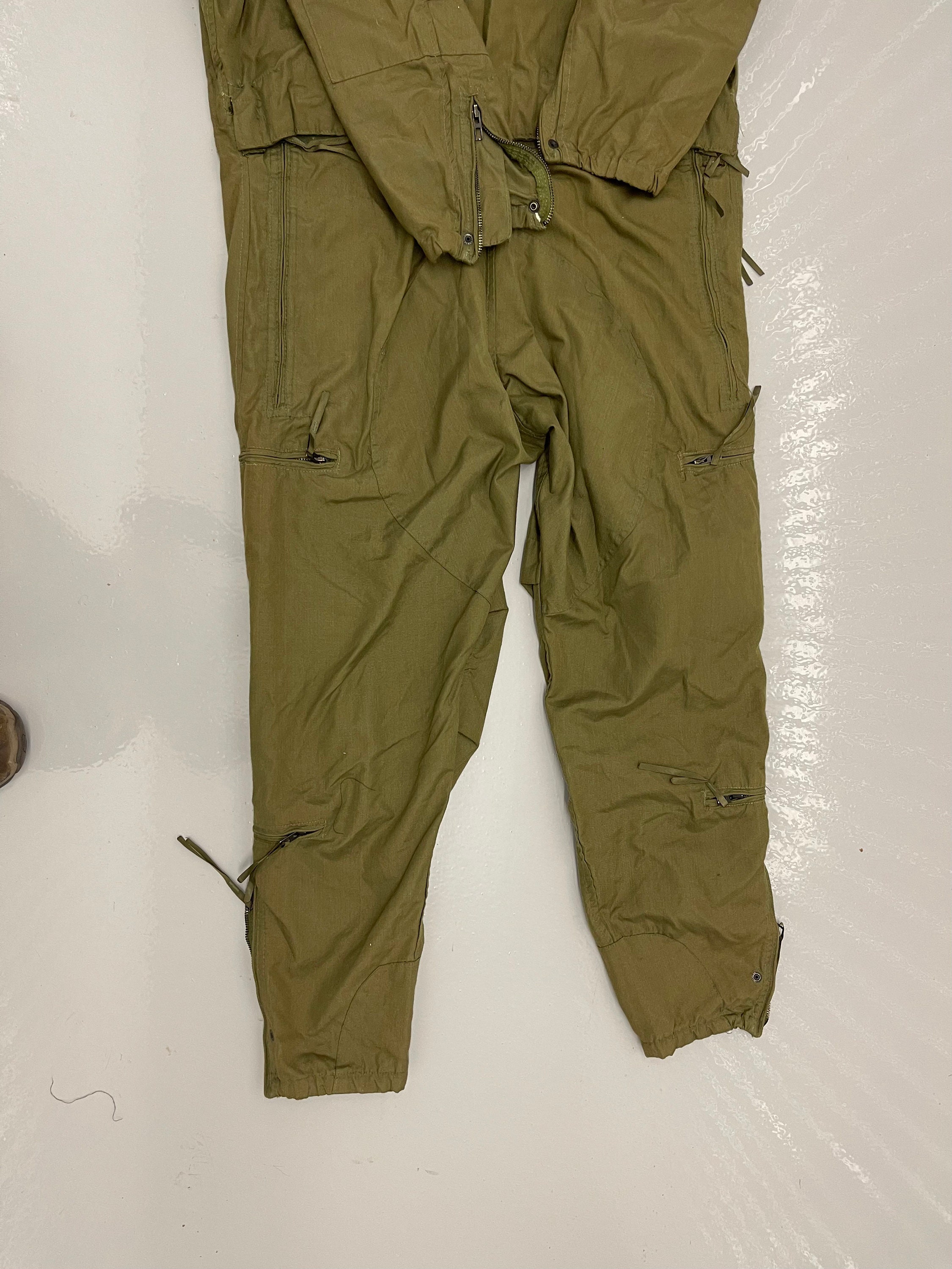 Genuine US Military Vintage CVC Tankers Coverall Aramid / Fire