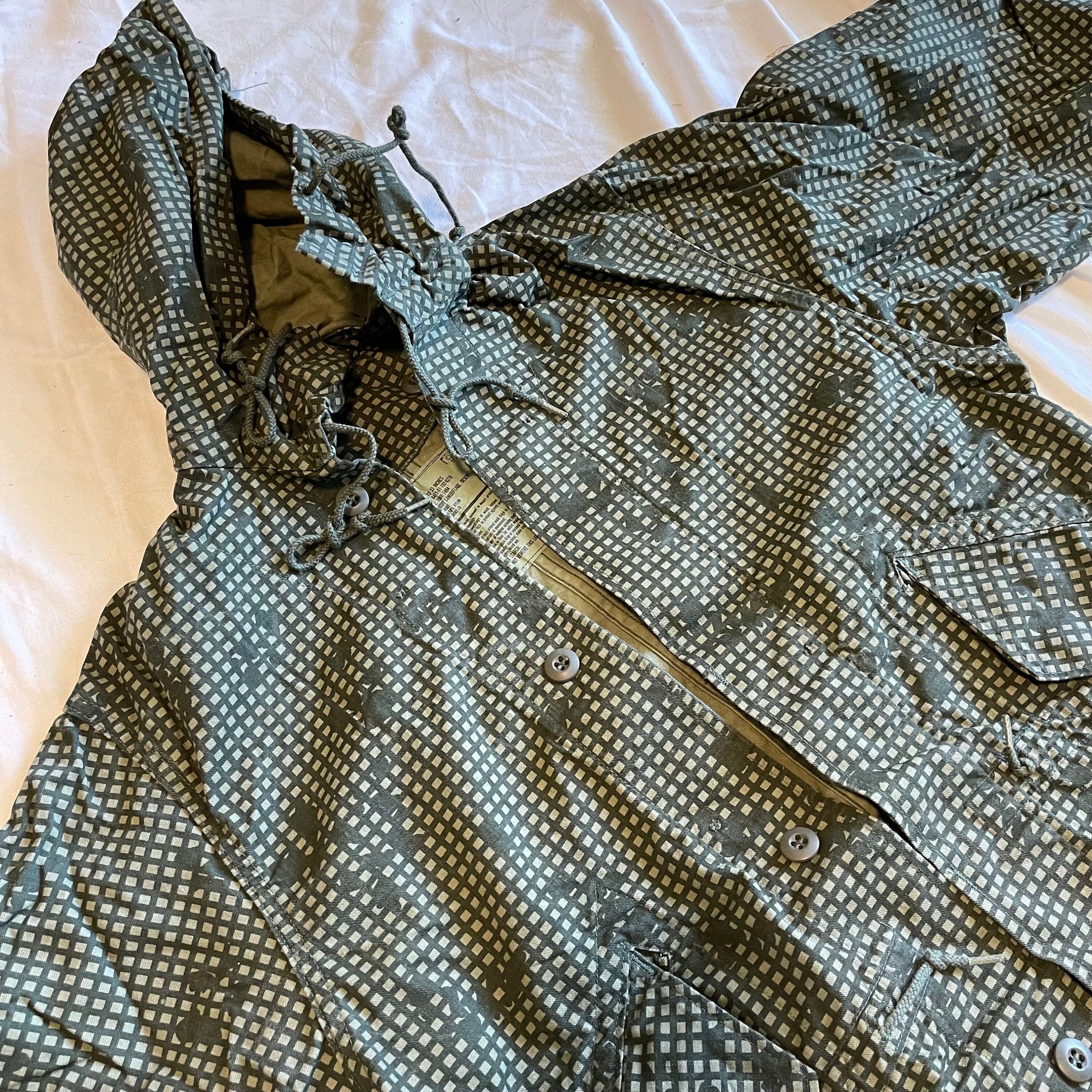 Genuine US Military Vintage Night Desert Parka New Size