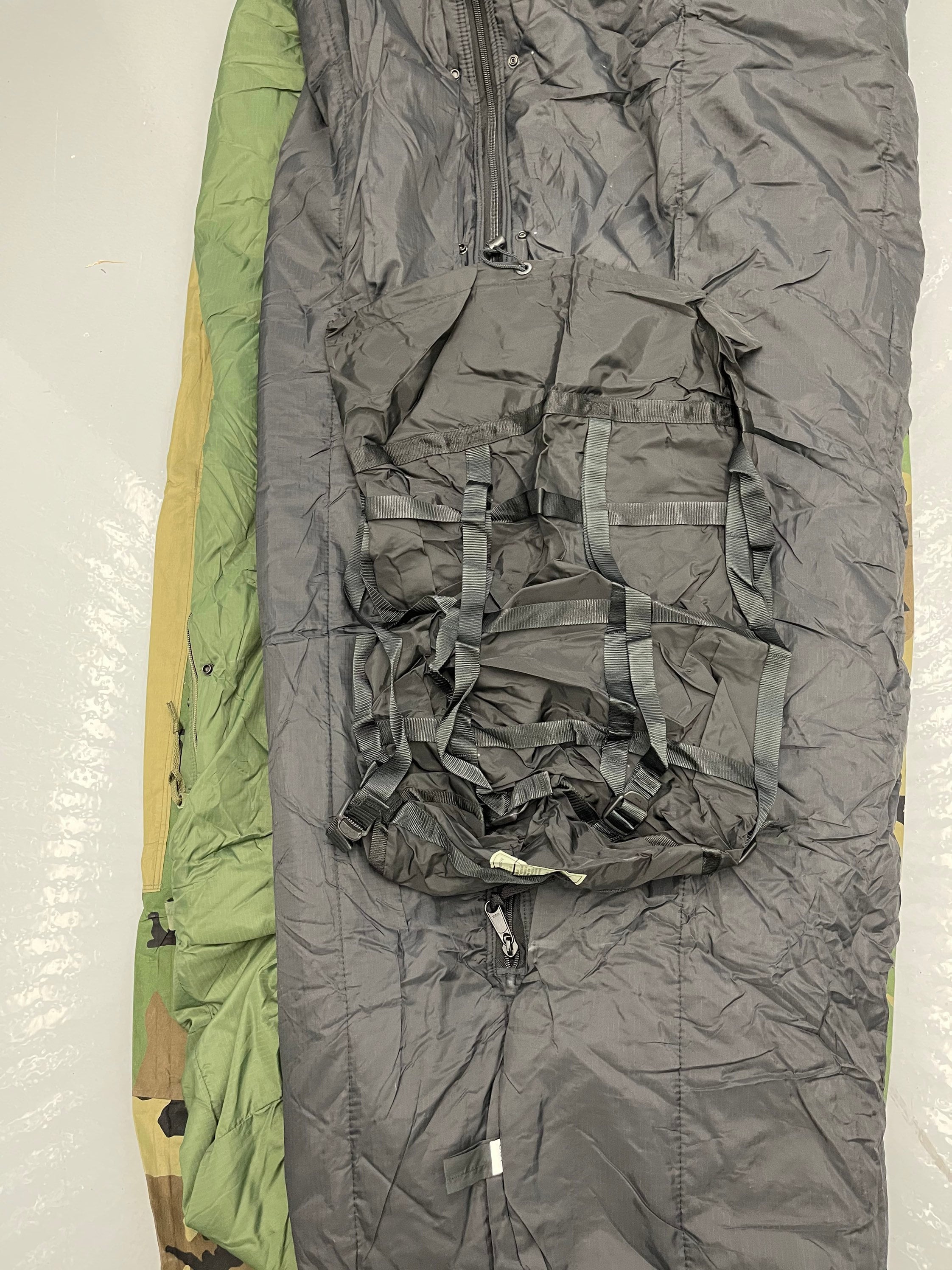 Genuine US Military Woodland Gortex Modular Sleep System MSS Complete 4 ...