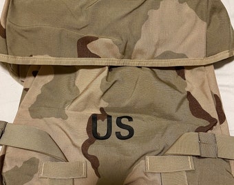 Portador del sistema de sueño Mollee II del ejército militar de EE. UU. con camuflaje tostado del desierto - Nuevo