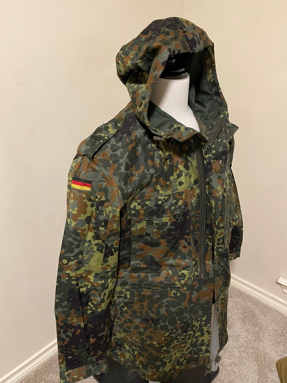 Genuine Vintage German Army Flecktran Parka Bundes