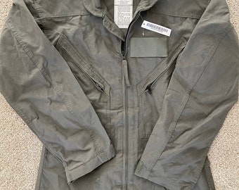 US military Flyers coveralls CWU 27P Nomex Fire Resistant sage green new w/ tag