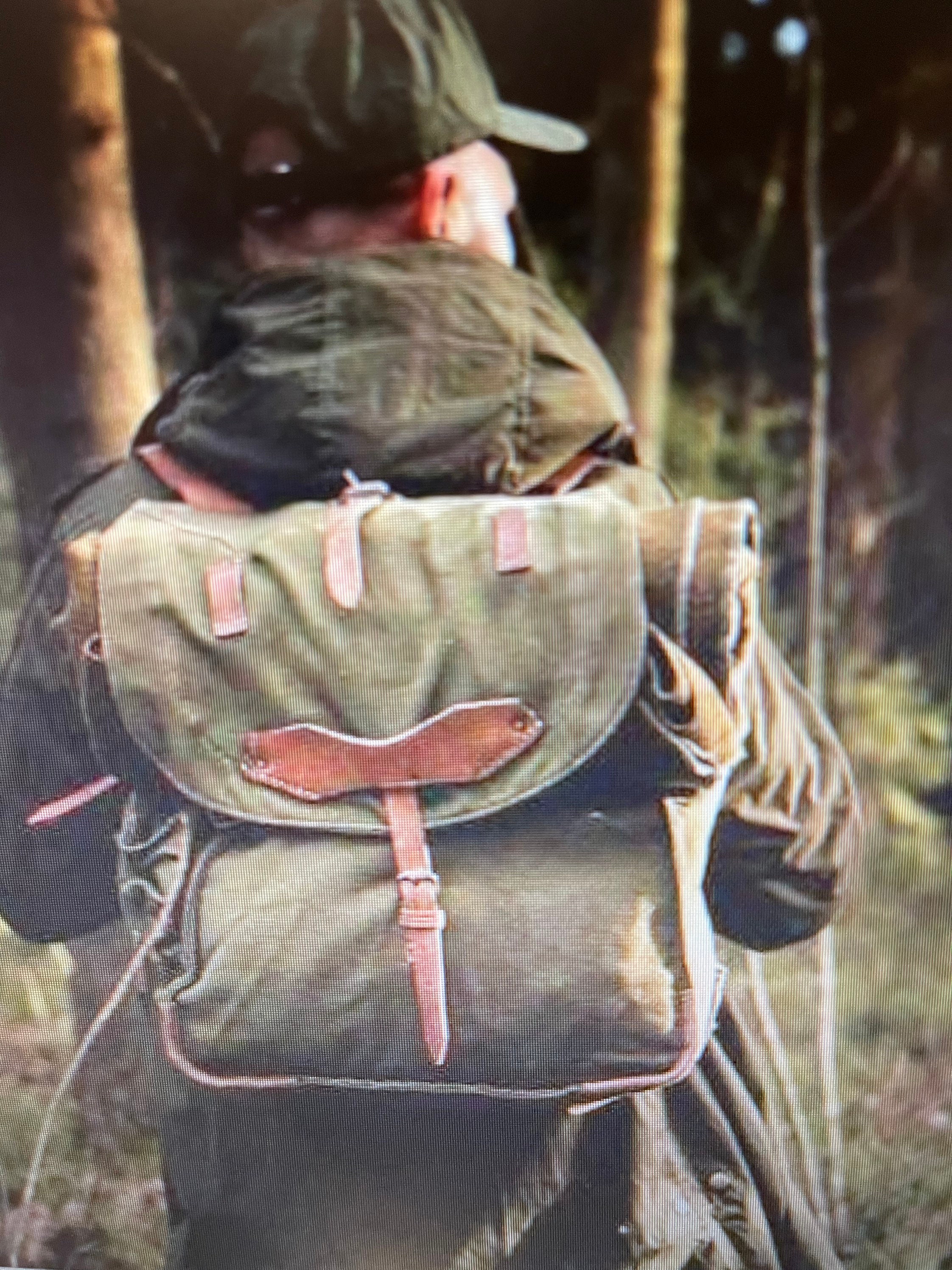 vintage Armata Română campus buck pack Genuine Vintage Romanian Army Rucksack Backpack Military