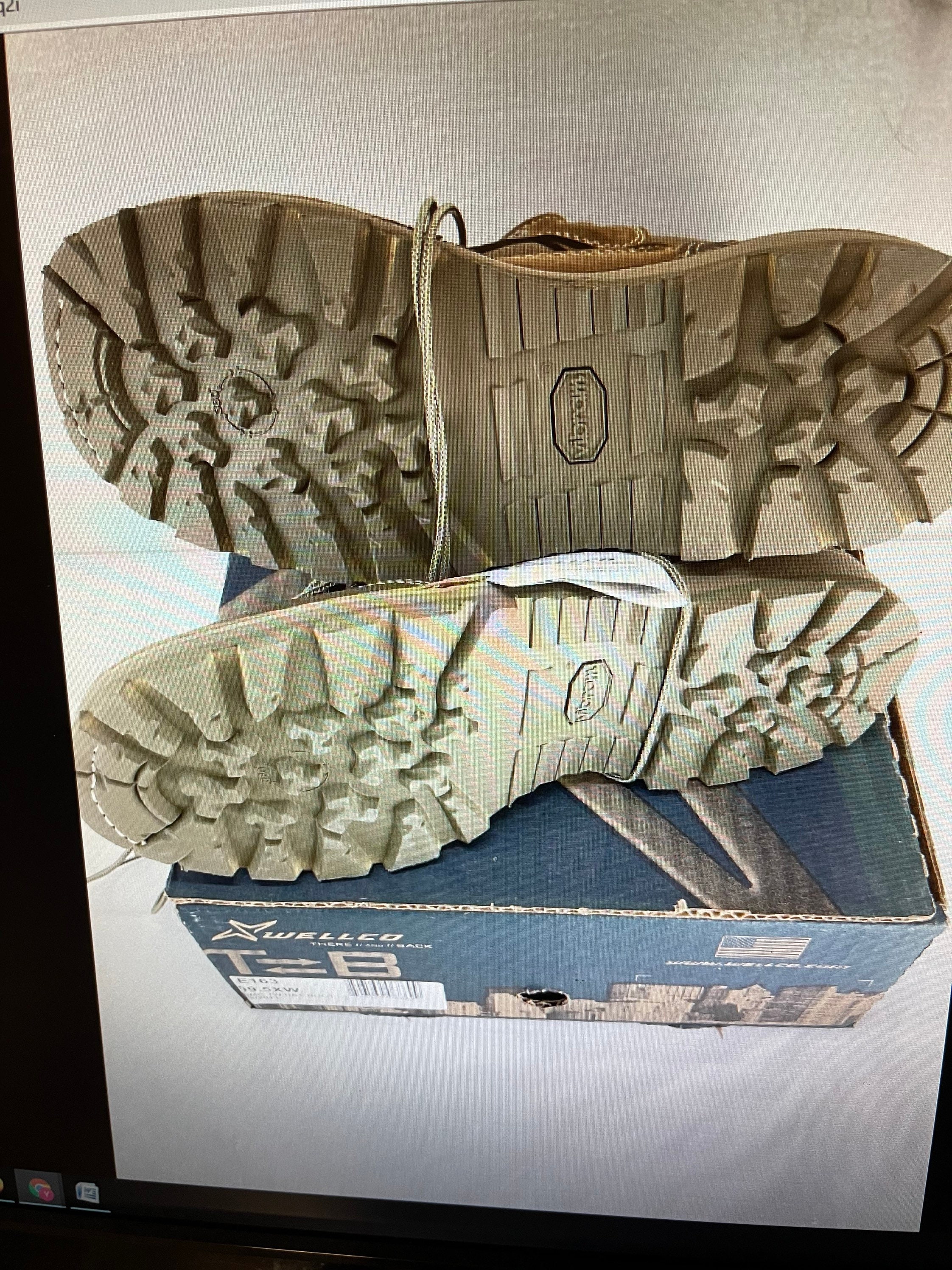 NO 368861 ★WELLCO E163 USMC RATブーツ 防水 米海兵隊 サバゲー 9R / 27.0cm