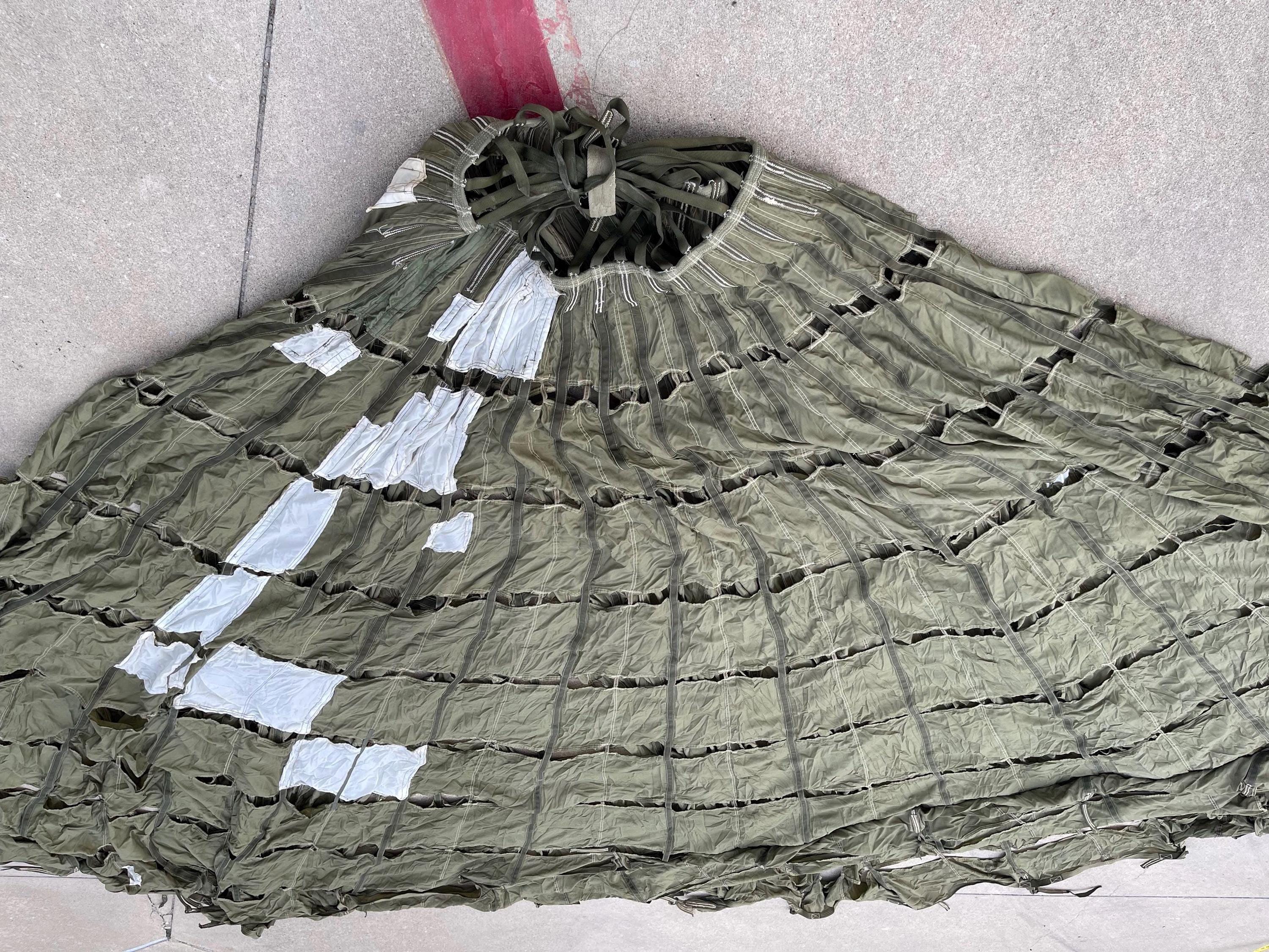 Vintage Military Parachute - Etsy