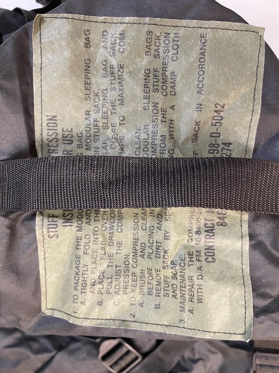 USGI Large Compression Stuff Sack for Modular Sle… - image 3
