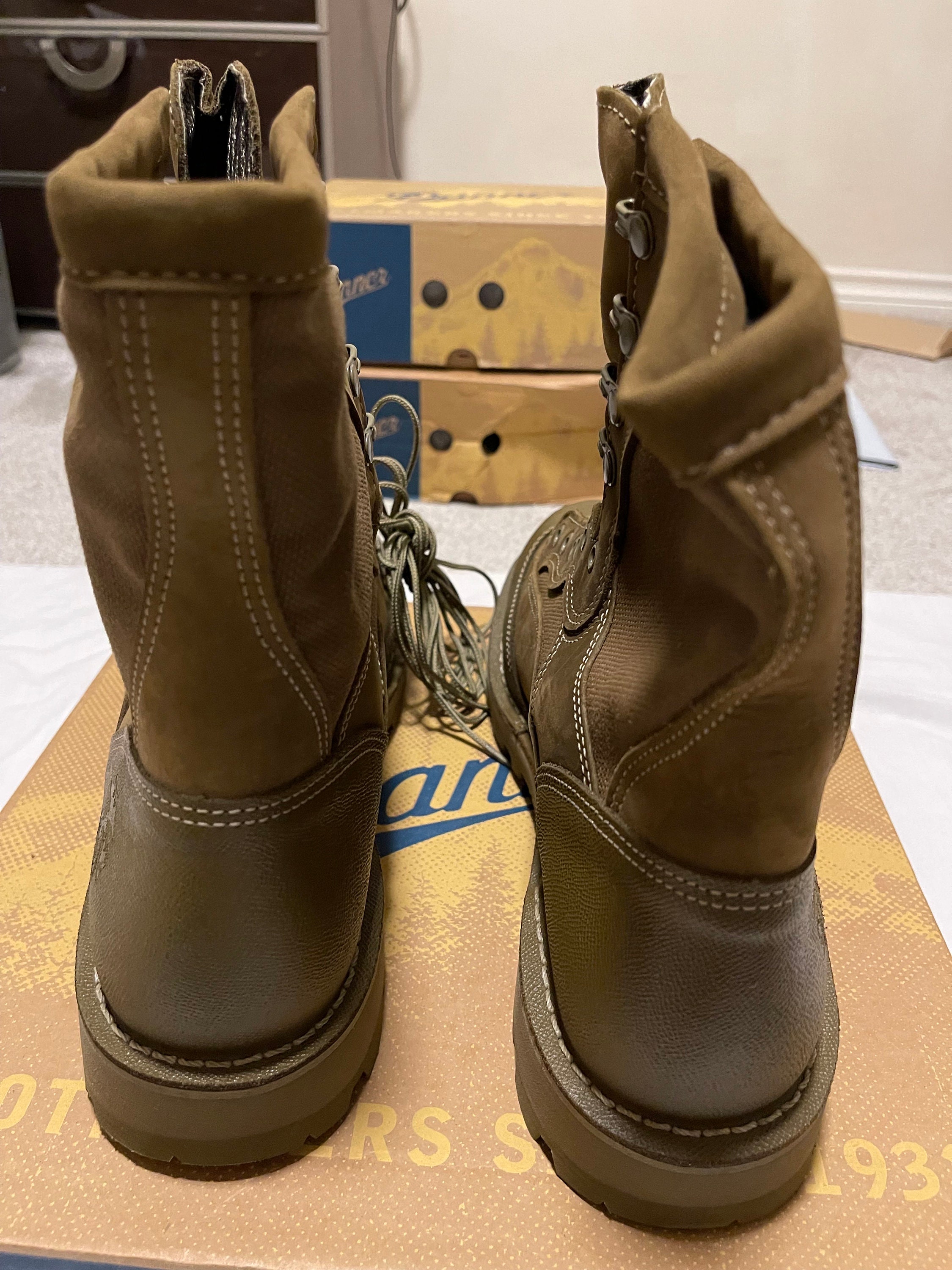 Danner　15660X usmc rat temperate us10 Danner Boots: Men's Brown 15660X Waterproof USA-Made USMC