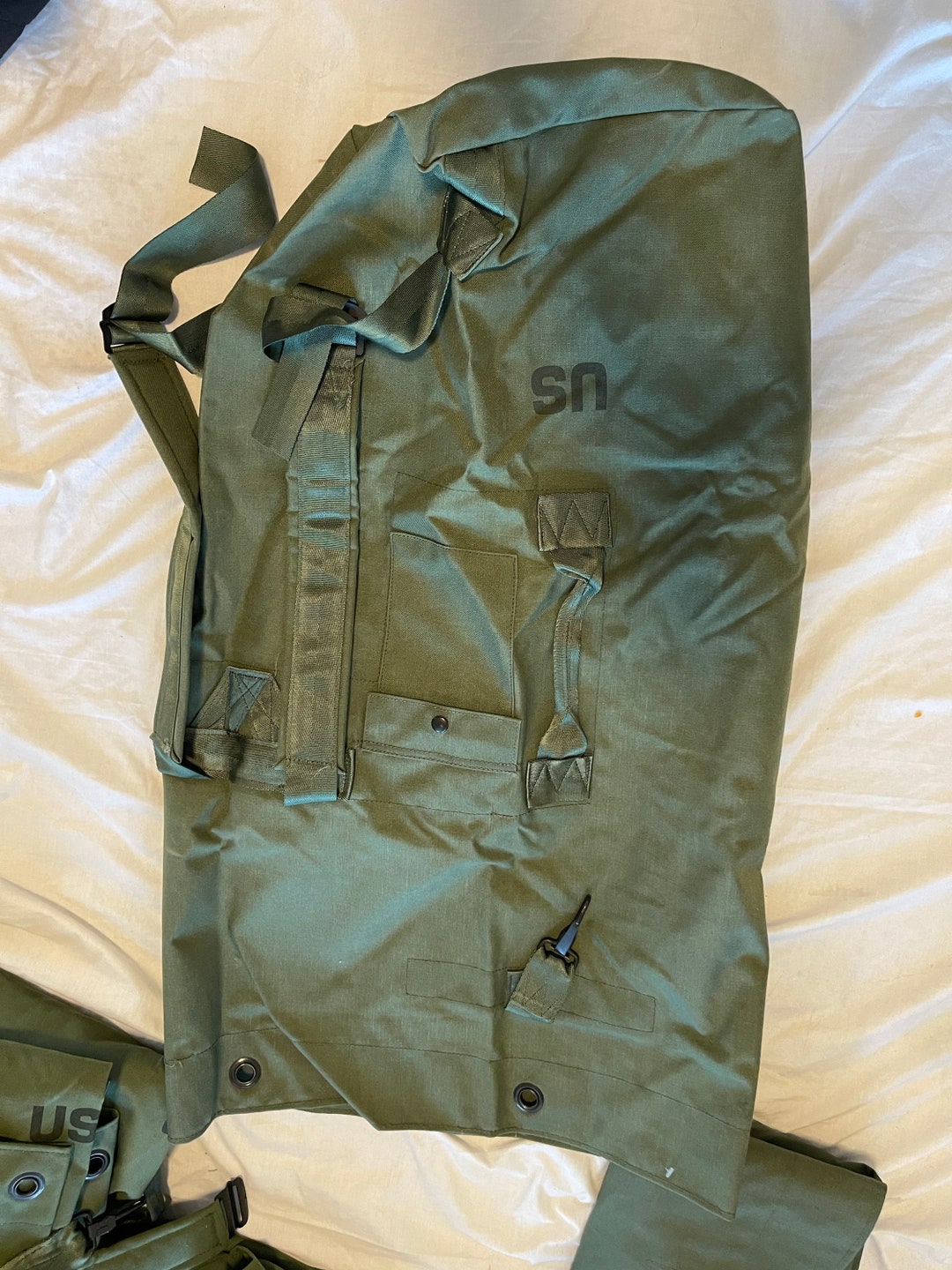 Genuine US GI Nylon Cordura Duffle Bag/ Sea Bag Camping Etsy