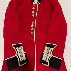 Genuine Vintage British Coldstream Guards Men’s Red Ceremonial Tunic - Etsy
