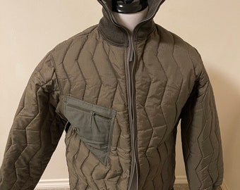 Genuine Vintage German Army Field Jacket Parka Quilt Liner