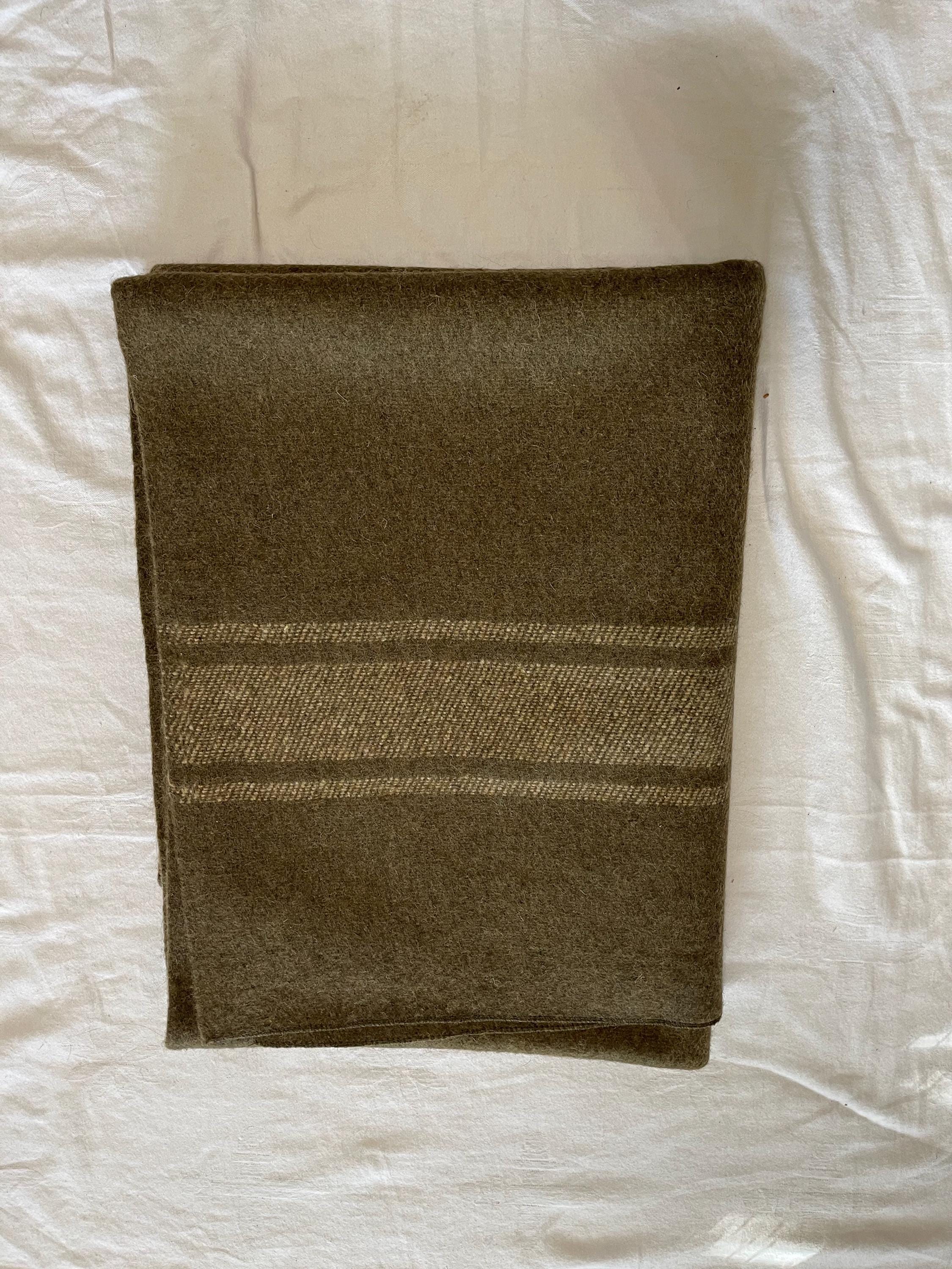 Vintage Original Italian Army Wool Blanket - Etsy Israel