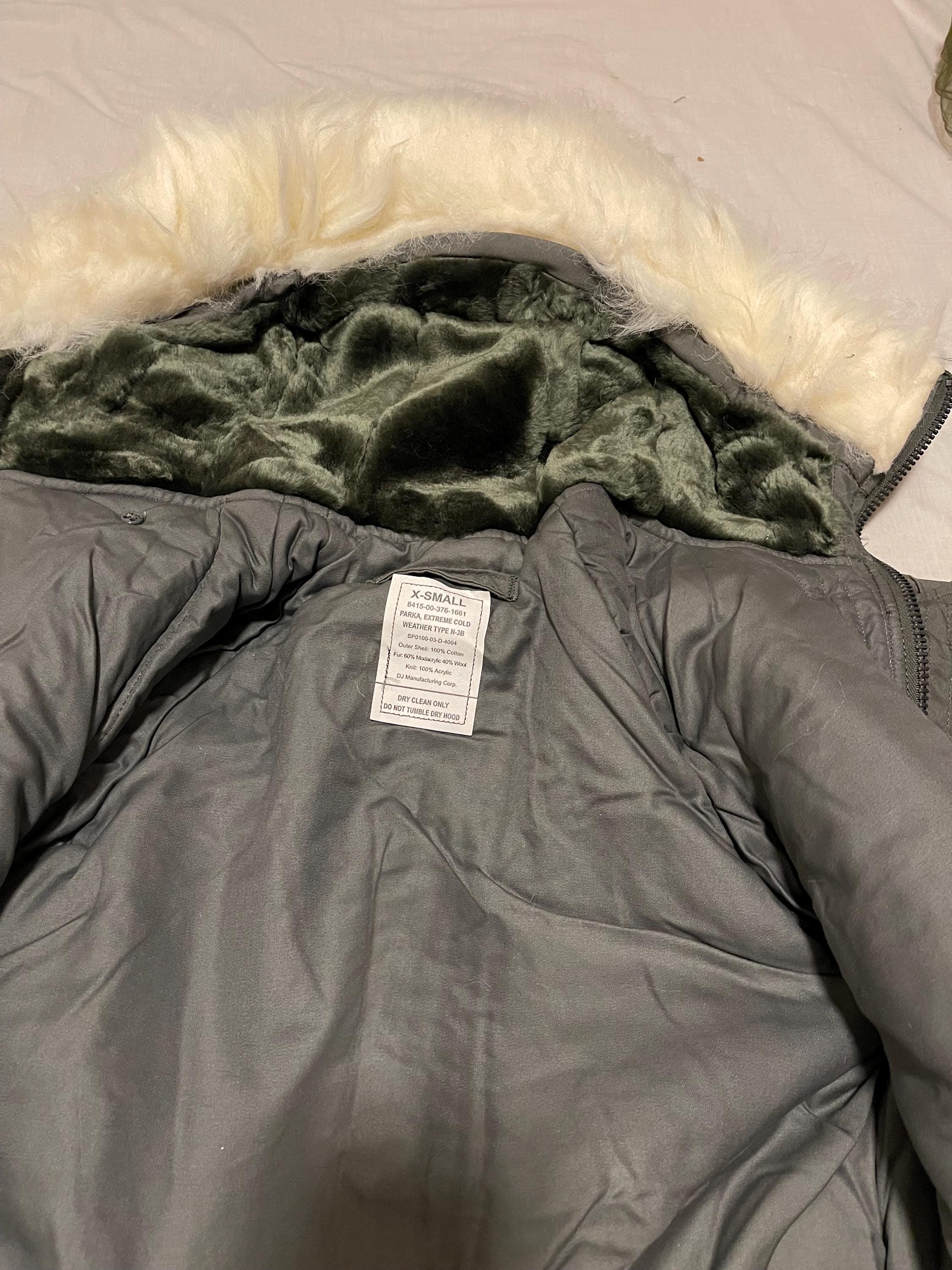 N-3B極寒地用パーカー実物 N-3B極寒地用パーカー実物 Alpha Industries N-3B パーカー ロング極寒