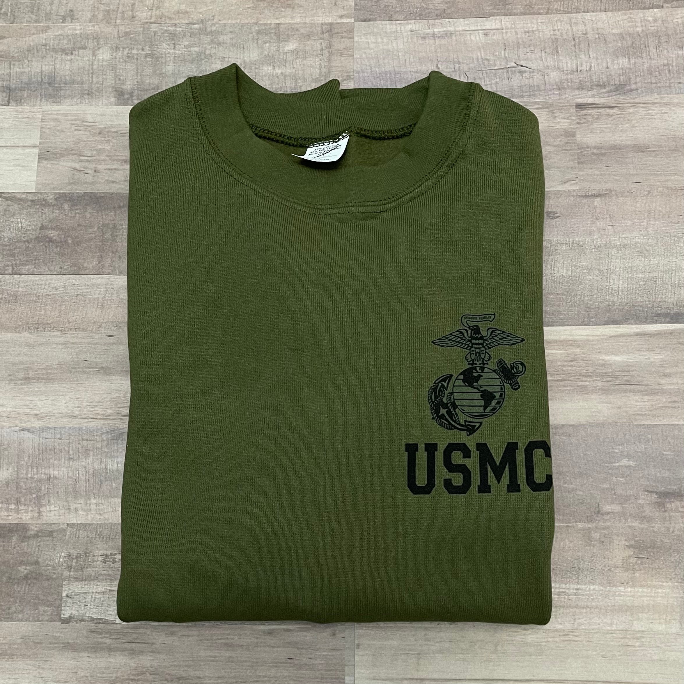 Green Usmc Sweatshirt 