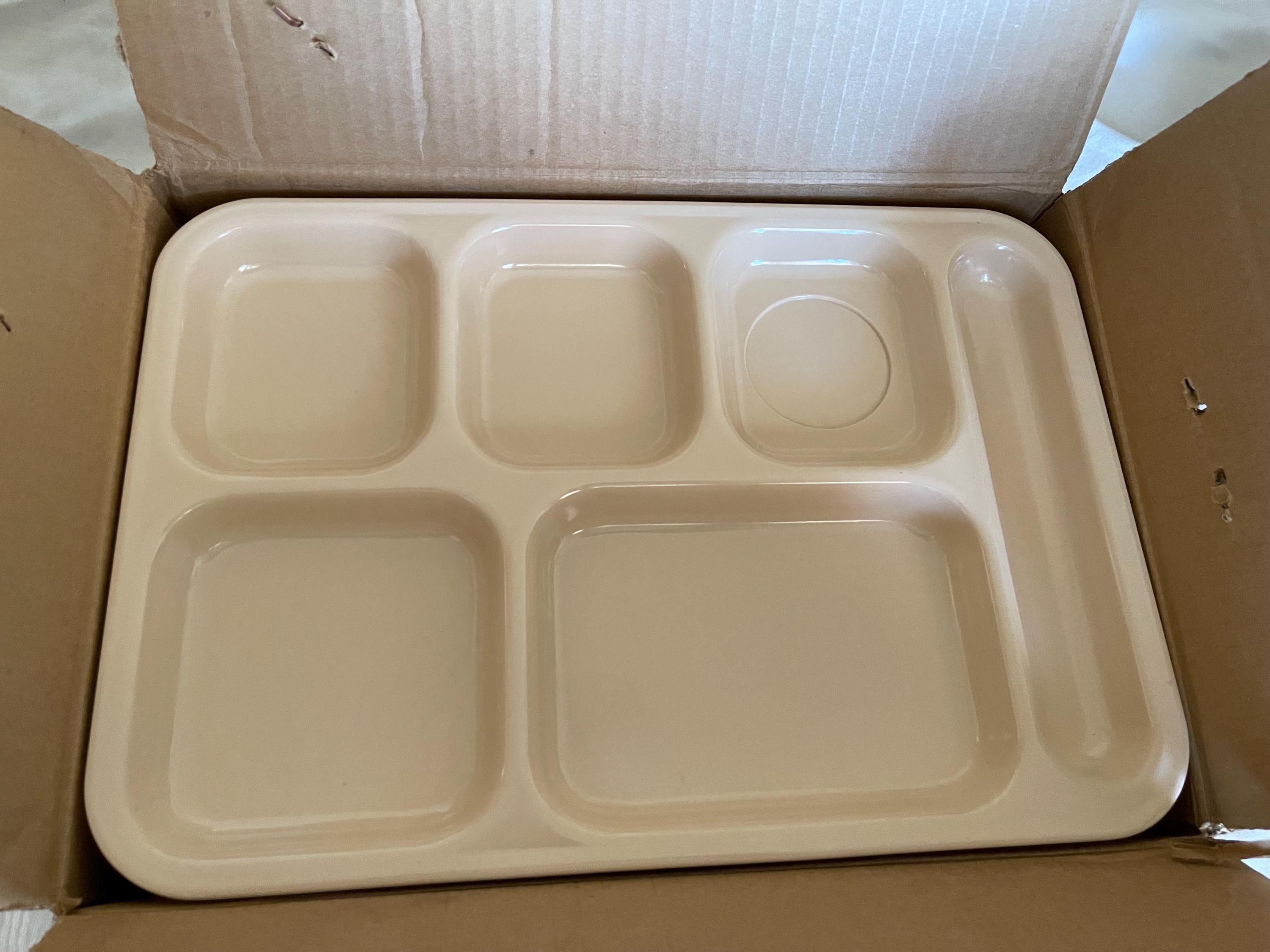 Lot of 4 US Military Mess Trays New Tan Color. Set of 4 Trays. - Etsy