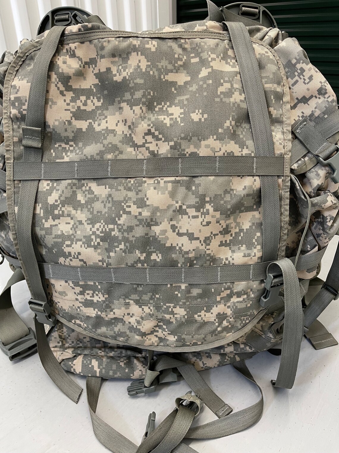 US Military Genuine Issue ACU Digital Mollee II Large Ruck Sack With ...