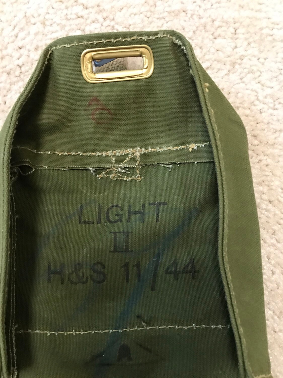 WW Ll Genuine British Army Shoulder Bag Haver Sack Green - Etsy