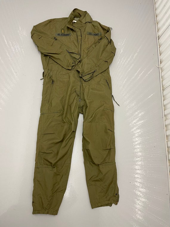 Genuine US Military Vintage CVC Tankers Coverall Aramid / Fire