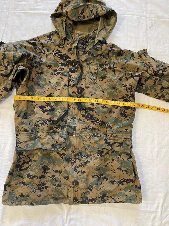 Small Reg - USMC Woodland MARPAT Goretex Parka Jacket Extreme Cold