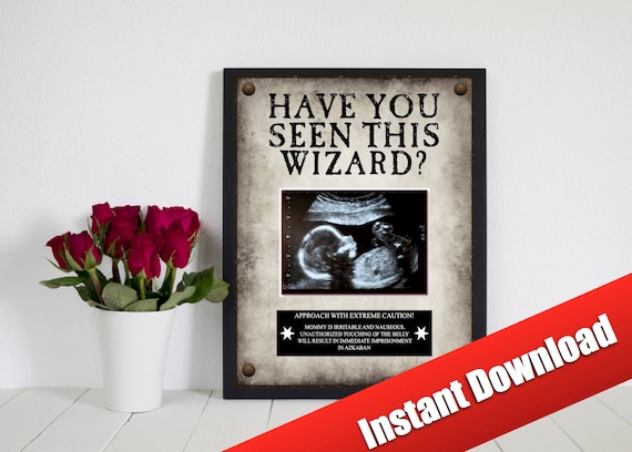 harry potter birth announcement