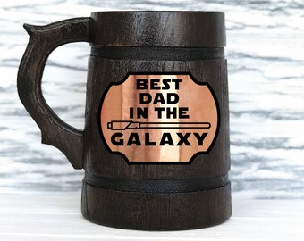 best dad in the galaxy mug