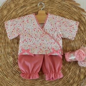 36 cm Puppenkleidung, Baumwollhose und Wickeltuch