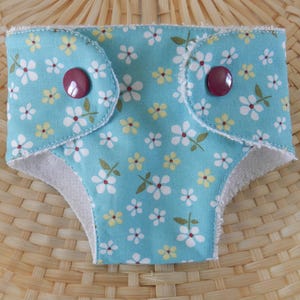 36 cm doll clothes, washable cotton diaper and sponge