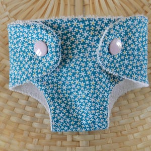 36 cm doll clothes, washable cotton diaper and sponge