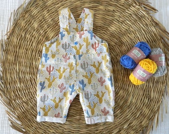 36 cm doll clothes, cotton overalls