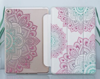 Mandala iPad 5 Case Clear iPad 4 Case iPad 3 Case iPad 2 Case iPad Mini Case iPad Air Case iPad Air 2 Case iPad 4 Mini Case iPad Mini CZ6034