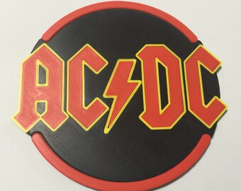 PDF Cross Stitch Pattern AC/DC logo Downloader Chart
