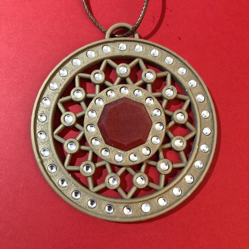 SCP-963-1  Dr Bright's Immortality Pendant 3D Printed image 0