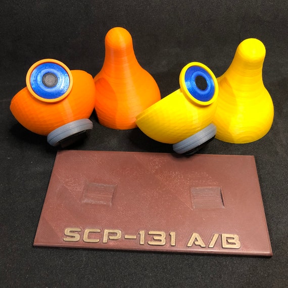 The Eye Pods Scp 131 A B Gift Boxes 3d Printed Etsy
