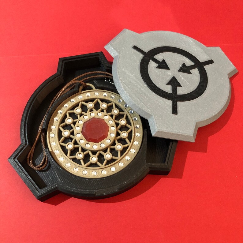 SCP-963-1  Dr Bright's Immortality Pendant 3D Printed image 3
