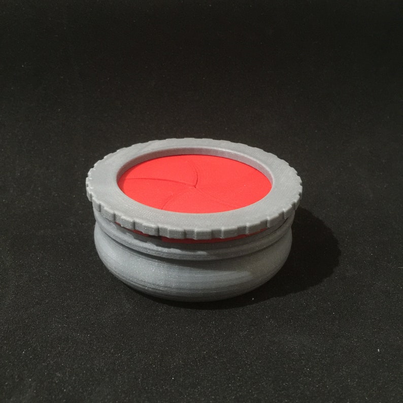 3D Printed 5-Petal Iris Box