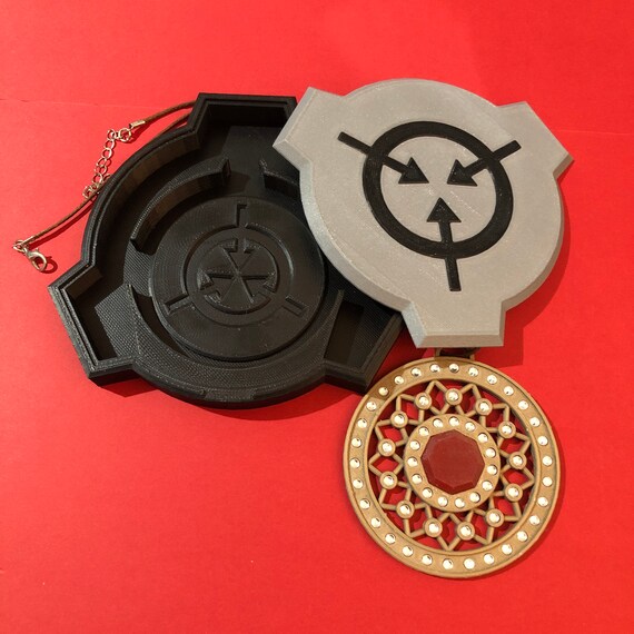 Scp 963 1 Dr Bright S Immortality Pendant Keychain 3d Etsy Uk