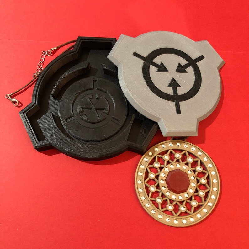 SCP-963-1  Dr Bright's Immortality Pendant 3D Printed image 4