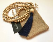 108 Mala beads - Mala necklace - wooden Mala Beads - Mala - Yoga beads - meditation beads - wooden mala - hand knotted mala - Prayer Beads