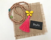 Mala Beads - Kids Mala Beads - Bright Mala Necklace - Kids Yoga Beads - Summer Mala - Kids Meditation beads - Mala Beads for kids