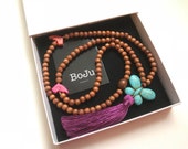 Mala Beads - Kids Mala Beads - Kids Mala Necklace - Kids Yoga Beads - 108 Mala Beads - Kids Tassel Beads - Kids Mala - Kids Bright Mala