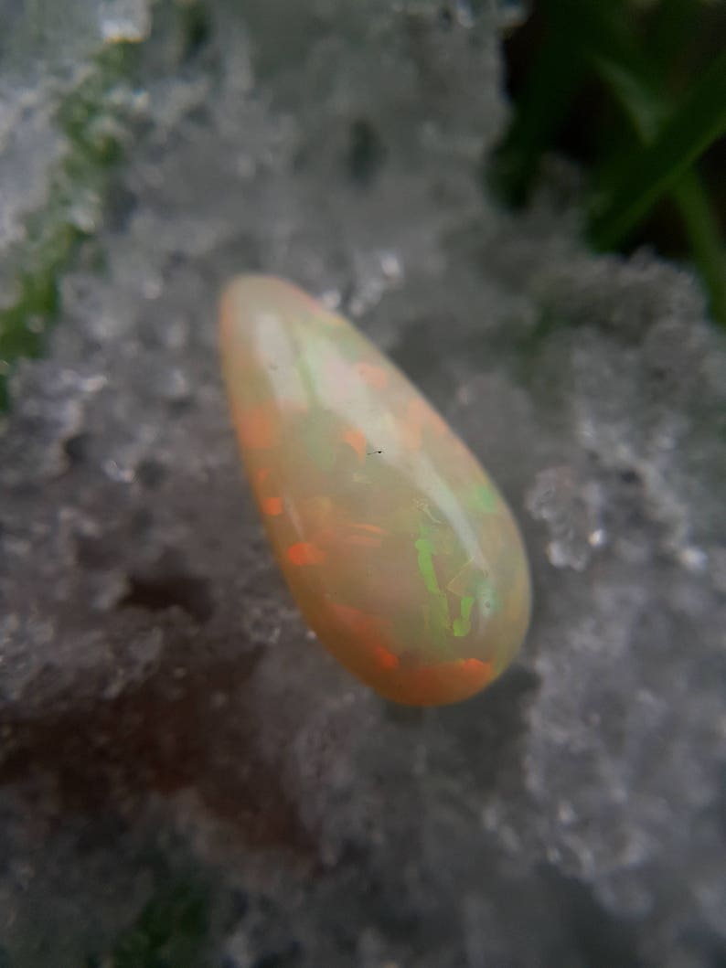 SALE Ethiopian opal Confetti pattern Stunner gemstone rare 1.60 carat