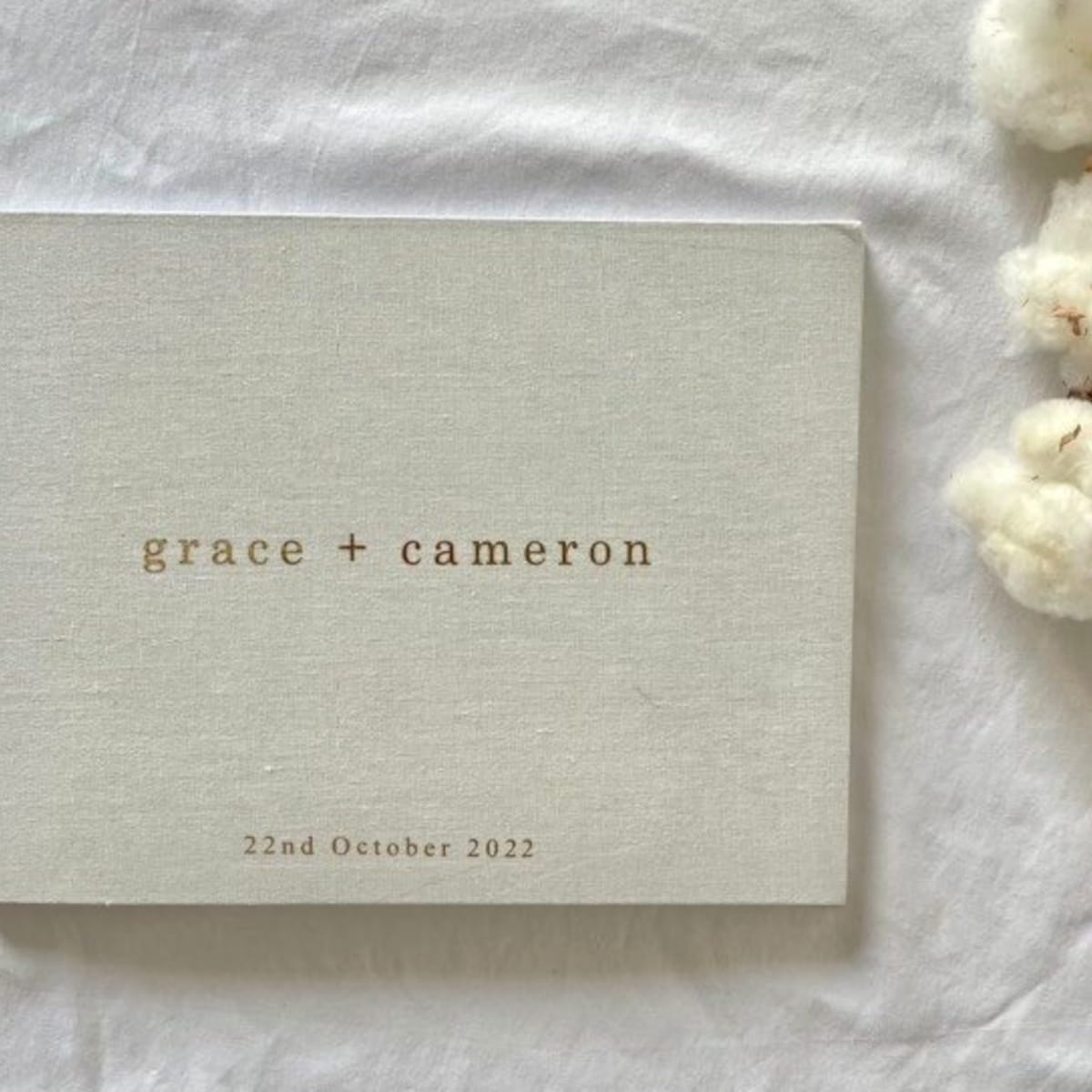Wedding Guest Book / Polaroid Guest Book / Linen Guest Book - Etsy