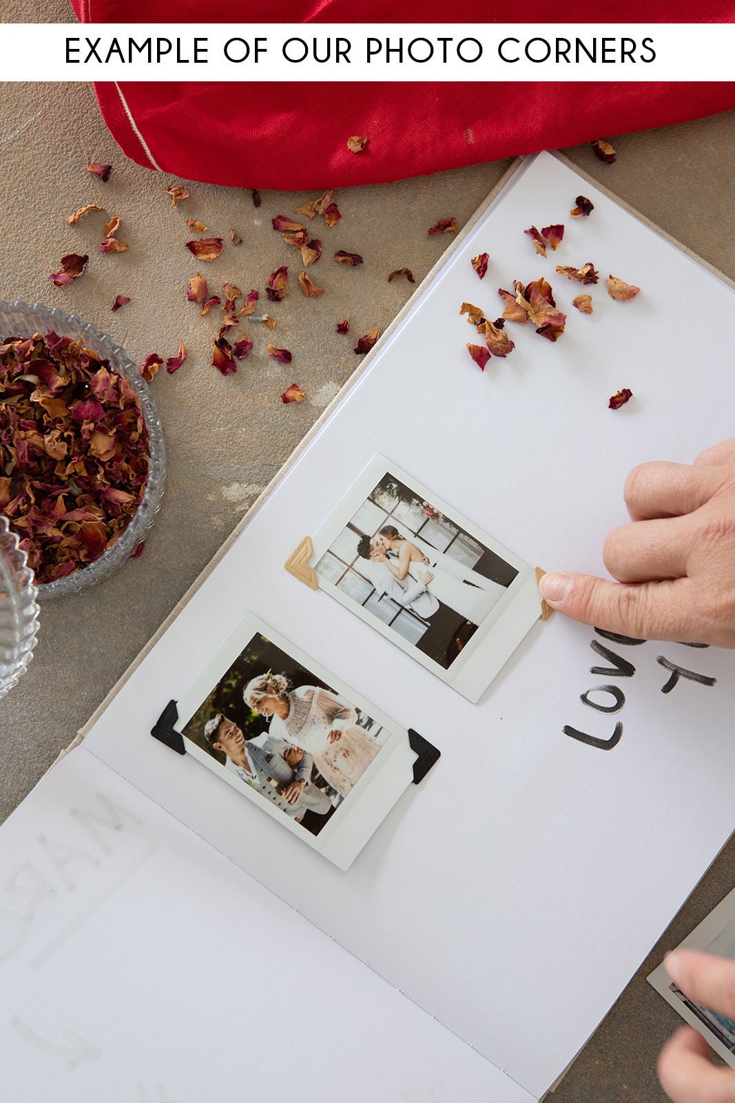 Linen Guest Book. Wedding Guest Book. Personalised Guest Book. Etsy