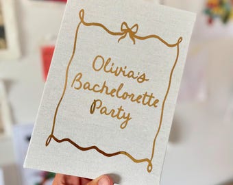 Linen Polaroid Album Personalised Photo Book Album Fits Instax Mini Polaroids Wedding Album Family Memories Wedding Gift Polaroid Guestbook